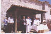 Celebracion religiosa en fiestas