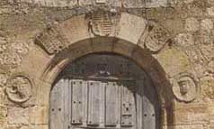 Villaverde Peñahorada, portico.